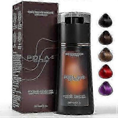 Polar Hair Care Quick Colour Shampoo tummanruskea