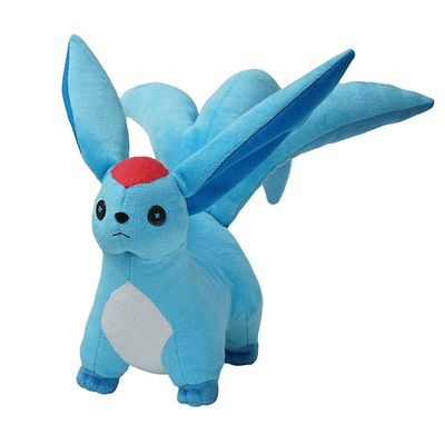 Carrep Final Fantasy Xiv Carbuncle Emerald ja Topaz Plush Doll Japan pehmolelulahja syntymäpäivälahja lapsellesi Sininen 35cm