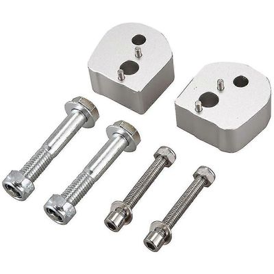 Moottoripyörän ohjaustangon nousuputki Sovitin Yhteensopiva Fjr 1300 FJR1300 2006-2020 Hopea