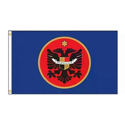 90 * 150cm Dardanian lippu 120 x 180 cm