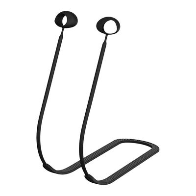 Baodan För Samsung Sangsung Glaxy Buds 2 Bluetooth Hörlurar Silikon Anti-lost Cord Hanging Neck Strap 2Pcs