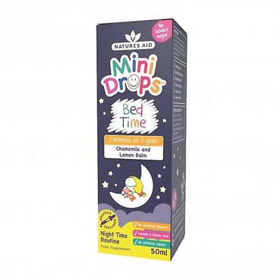 Natures Aid Mini Drops Sengetid, 50ml