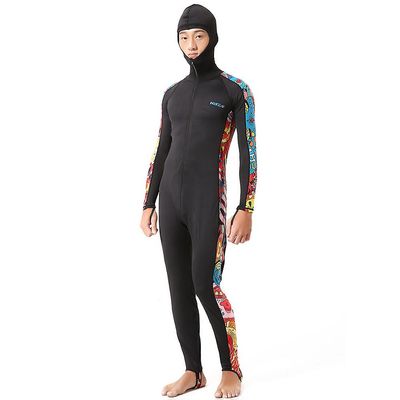 Ruili S002 S020 Hætteklædte Cp One-piece Dykkerdragt Surfing Våddragt mand M
