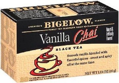 Bigelow Vanilla Chai svart te