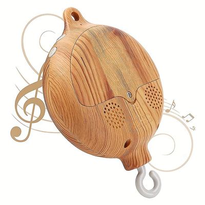 Baby Musical mobilboks med drejelig krog, Baby Music Box Spinner Legetøj med 3 tilstande, vuggestue Mobilmotor med 35 vuggeviser