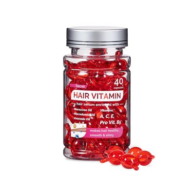 Vitamiinit Hiuksiin jätettävät esanssit Kapselit Pesu Free Hair Treatments Serum kuivien hiusten käyttöön 01