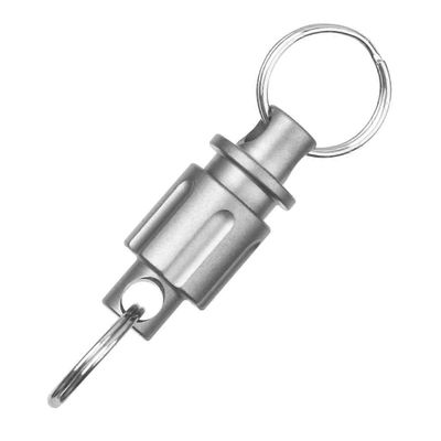 Titaanipikalukitusavaimenperä, irrotettava kaksipäinen kääntyvä avaimenperäliitinsarja Heavy Duty Ca Valokuvan väri