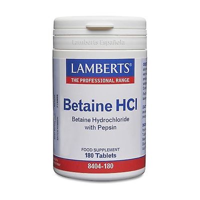 Lamberts Betaine HCL with Pepsin 180 tablets