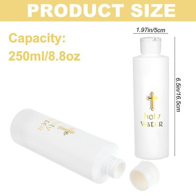 15 stk 250 ml hellige vannflasker av plast hellig vannbeholder hellig vann tomt