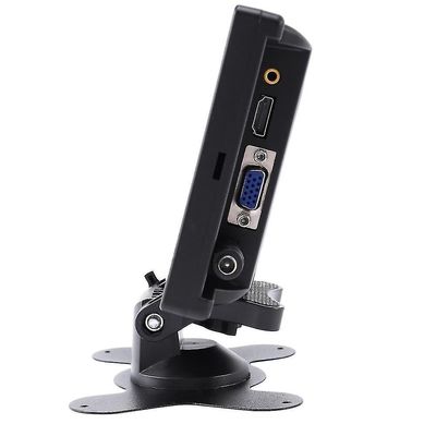 7 tuuman kannettava näyttö 1024x600 näyttö -yhteensopiva/vga/av valokuvausmonitori EU-pistoke