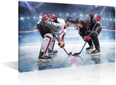 Jääkiekkoilija thece Kuvat Jääkiekkoilijat aloittavat pelin maalaukset Puinen palapeli 1000 kpl opetusleluja 300 Pieces