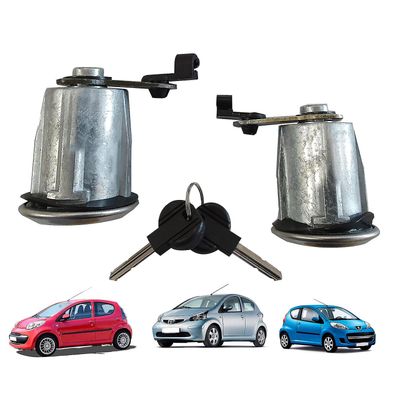 For Peuot 107 Citroen C1 Toyota Aygo Cyr Dør El nøkkelsett 05-14