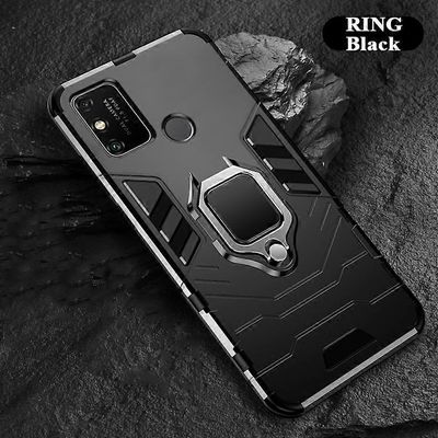 Käytä panssarikoteloon Huawei P20 P30 P40 Pro Mate 20 Honor 10 10i 20i 8A 8X 8S 9A 9S 9C 9X 10X Lite E -puhelimen kansi iskunkestävä takakokki F7 R...