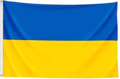 Ukraina Flagg 3ftx5ft Ukrainske Nasjonale Flagg Polyester Med Messing Grommets 3x5 Fot Flagg (90cm * 150cm