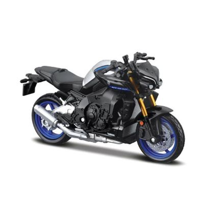 Yamaha MT-10 SP Diecast Model 1:18 mittakaava Musta/Sininen Maisto
