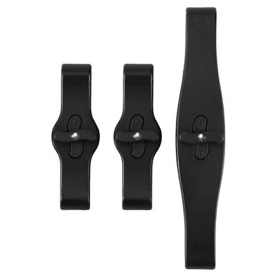 3kpl Coupler Bush rattaat YOYO:n liittämistä varten vaunuihin musta