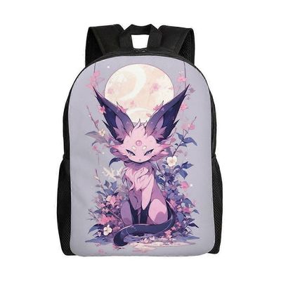 Eevee Monipuolinen Reppu Pestävä rento tyyli Koulun opiskelijareppu Trendikäs Oxford Kangas Tietokonelaukku Unisex-hjka4217