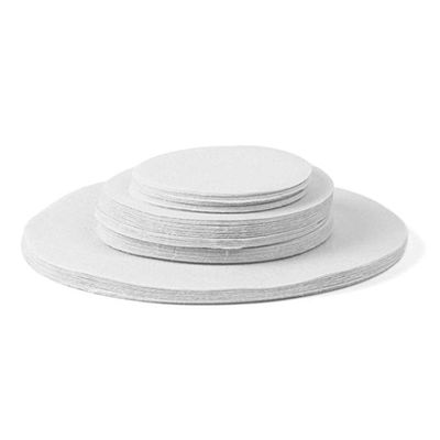 Platelagringsdelere Beskyttere Myke filtplatedelere Platebeskyttere Pads for frakt 48PCS