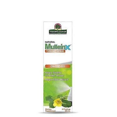 Nature's Answer Luonnon vastaus Mullein X kurkkusuihke, 2 oz (pakkaus 1)