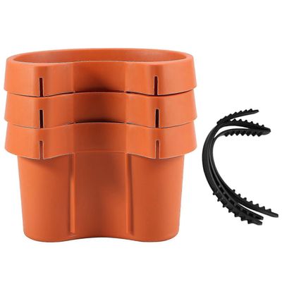 3 kpl/erä ainutlaatuinen kouru syöksyputki puutarha kukkaruukku viemäriputki kukkaruukut kylpyammeet viemäriputki puutarha