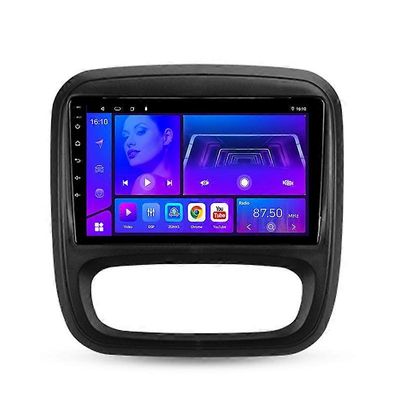 2 Din varten Renault Trafic 3 2014 - 2021 varten Opel Vivaro B 2014 - 2018 Carplay 4G WIFI Android auto radio soitin stereo auto multimedia videoso...