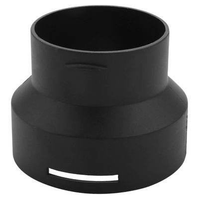 75 mm - 60 mm: n pysäköintilämmitin, kanavakanava, vähennysliitin, ilmanlämmitin, kanava, putken vähennyssovitin, muunnin musta 75mm to 60mm