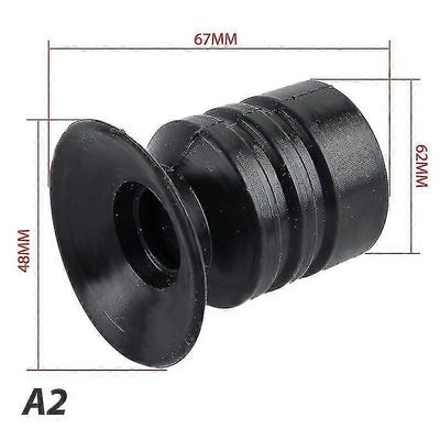 Taktinen kiväärin kiikaritähtäin Okulaari Eyeshade Kumi iskunesto-optiikka Sight Eye Protector Cover Eyecup Scalable Eyeguard-XinHan 2