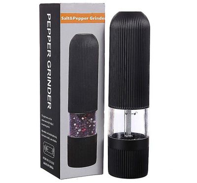 Yunshu Køkkenudstyr Electric Pepper Sea Salt Grinder Justerbar Control Grinder 1 pack