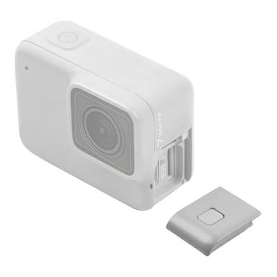 GoPro HERO7 valkoinen sivuoven kannen varaosa - yhteensopiva HERO7 valkoisen kanssa (virallinen tyyli)