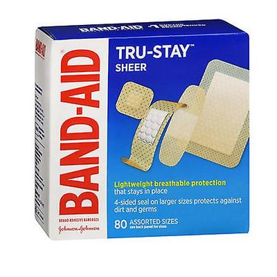 Band-Aid Laastarinauhat Valikoima, 80 kpl (pakkaus 3)