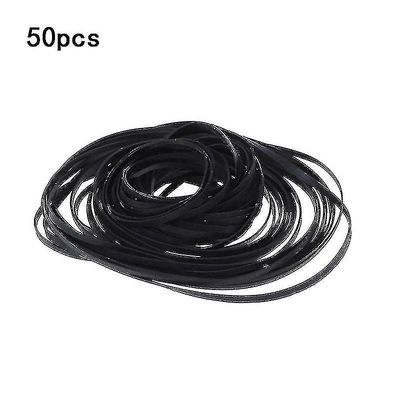 50stk Universal Mix Kassettebånd Maskinbælter Assorteret Common Drive Flat Rubber Belt til Cd Dvd Recorders Walkman