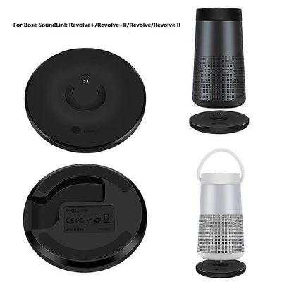 Uiamuion USB-laturin telakointiteline Bose SoundLink Revolve+/Revolve+II/Revolve/Revolve II:lle (musta)