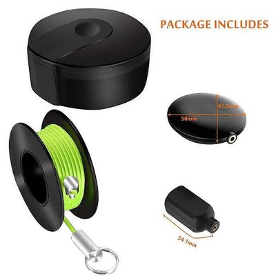 Wiremag-vedinsarja Magneettikaapeli Kalastustyökalut Toimisto- ja puutarhakorjaus Wire Fishing Man Fish Tape Wire Puller Wall Fishing Tool Wire Pul...