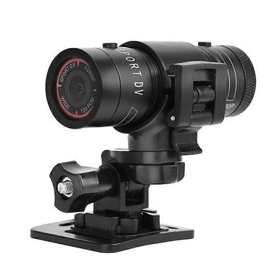 F9 moottoripyörä kypärä kamera 1080p hd vedenpitävä ulkona toiminta kamera sport dv video dvr tallennin polkupyörän kojelautakamera