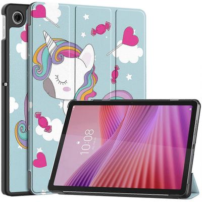 Lenovo Tab TB311FU Pro -kotelolle Pattern Print Nahkajalusta Tabletin kansi Monivärinen Horse