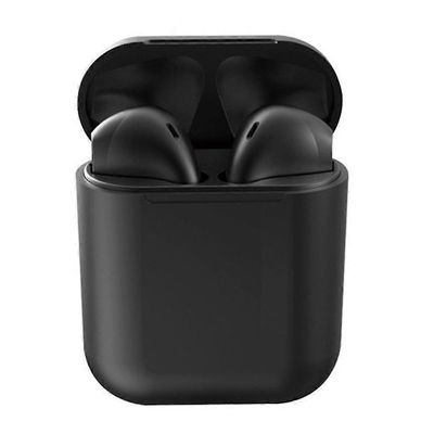 Langattomat Bluetooth 5.0 -kuulokkeet Kuulokkeet Nappikuulokkeet korvassa laatikolla Mattamusta