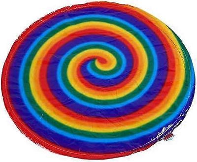 Ilmatäytteiset lentävät levyt, ilmatäytteinen ripustettava lentävä kiekko taitettava lento lapsille Koko perheen urheilupeli