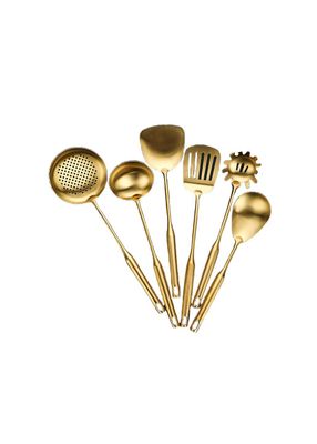 1/6 stykke køkkengrej i rustfrit stål 6-Piece Set