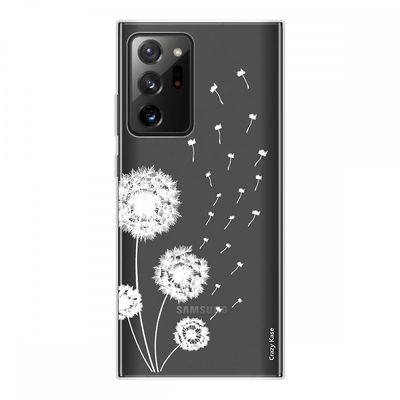 Crazy Kase Hull Til Samsung Galaxy Note20 Ultra i silikone fleksibel 1 Mm, Pissenlit Flower