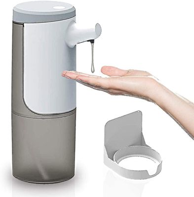 Hitoor Såpe Lotion Dispensere Automatisk Såpe Dispenser 450ml IPX4 Vanntett Berøringsfri H Gel Dispenser