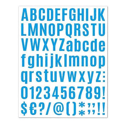 1/12 arkkia aakkosetarra 81/972 kirjetarrat, itseliimautuvat tarrakirjaimet tee-se-itse-postilaatikon talon numeroihin / tarroihin / myymäläkyltit ...