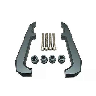 Moottoripyörätarvikkeet Matkustajan käsinoja Takaistuimen käsinoja Koristeellinen ohjaustangon kiinnike Honda GROM MSX125 MSX 125 2022-2023 Titaani