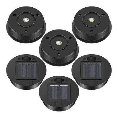 6 kpl aurinkovalojen vaihto Top 7 aurinkolyhdyn osaa LED-aurinkopaneelin lyhtykannen valot ulos