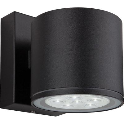 Firstlight Lighting Vegas LED 6 Lys Enkelt væg lys sort IP44