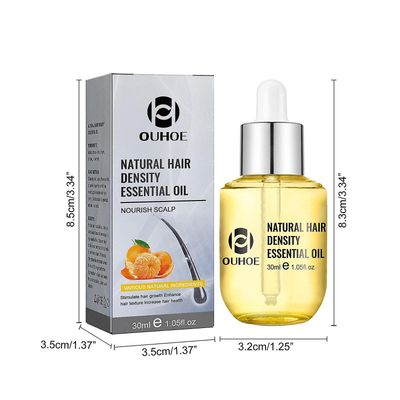 Hono Hårtetthet Essential Oil For Hair Regrowth - Women's Hair Growth Essence 2pcs