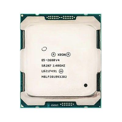 Xeon E5-2680V4 prosessori - kanta LGA 2011-3 14 ydintä, 28 säiettä, 2,4 GHz, 35 Mt L3-välimuisti, 120 W.