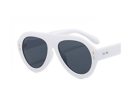Langytx 2022 Nye kvinders solbriller Hip-hop Punk Solbriller Briller Briller Big Frame Retro Cross-border Ins Street Solbriller til mænd BG2 Normal