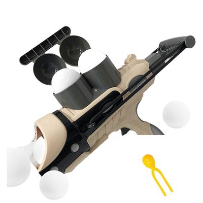 Ulkona käytettävä talvilelu lumipallojen valmistuslaite lapsille, raskas lumilelu lumipallojen valmistuslaite, helppo ja hauska ulkoleikki, khaki