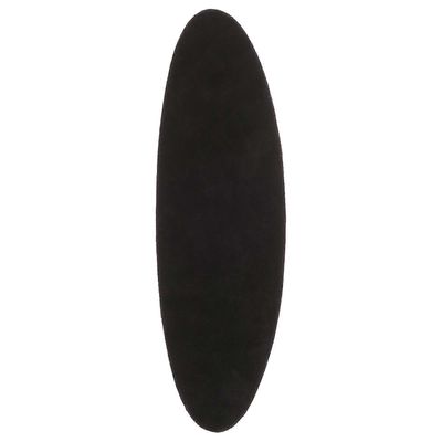 Kulutusta kestävä lehmännahkatyyny luuttuun liukumattomalle soittimille, kevyt ja helppo säilyttää kitkatukityyny Musta 29X9X0.15CM