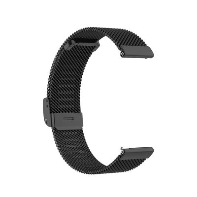 Metal Steel Mesh stropp For Samsung Galaxy Gear 2 R380 Svart